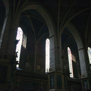 Wnętrze sandomierskiej katedry